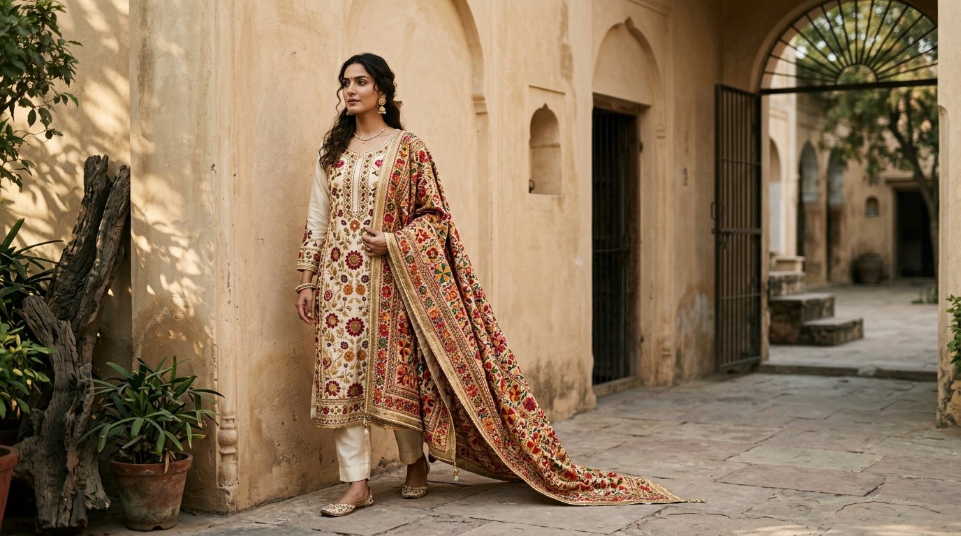 WOMERA Punjabi designer suit final campaign